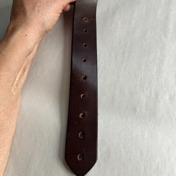 Fossil Mens Italian Leather Belt Size 40 - Picture 7 of 7